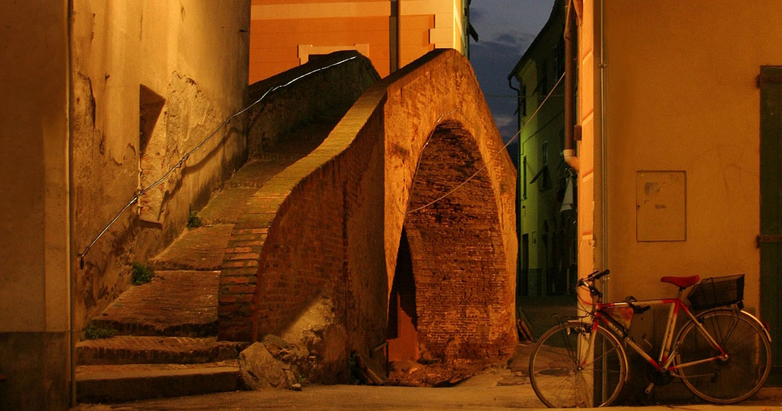The historic center in Superiore