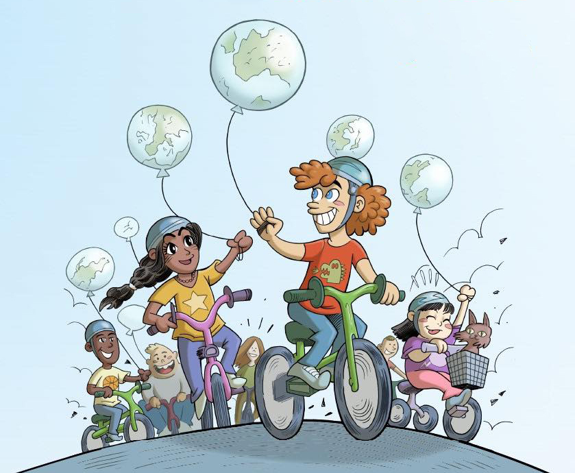 Bimbinbici nelle due Albisole 