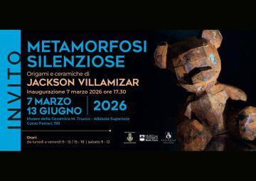 “Metamorfosi Silenziose. Origami e ceramiche di Jackson Villamizar"